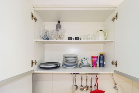Apartamento para alugar com 52m², 1 quarto e 1 vagaDetalhe - Cozinha