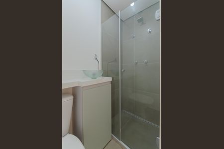 Banheiro de apartamento para alugar com 1 quarto, 20m² em Liberdade, São Paulo