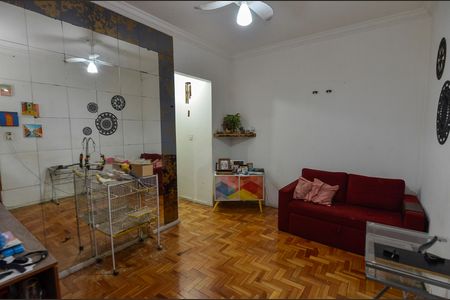 Sala de apartamento à venda com 1 quarto, 55m² em Tijuca, Rio de Janeiro