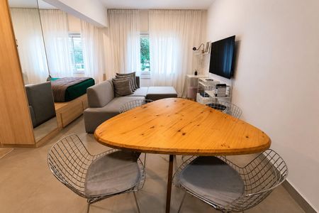Sala de apartamento para alugar com 1 quarto, 42m² em Bela Vista, São Paulo