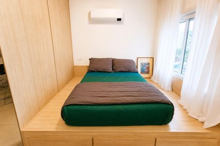 Dormitório de apartamento para alugar com 1 quarto, 42m² em Bela Vista, São Paulo