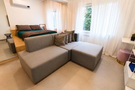 Sala de apartamento para alugar com 1 quarto, 42m² em Bela Vista, São Paulo