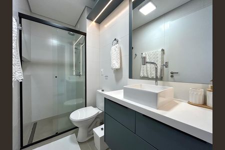 Apartamento para alugar com 55m², 1 quarto e 1 vaga Apartamento para alugar com 55m², 1 quarto e 1 vagaBanheiro Social