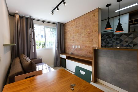 sala  de kitnet/studio para alugar com 1 quarto, 34m² em Jardim Paris, São Paulo