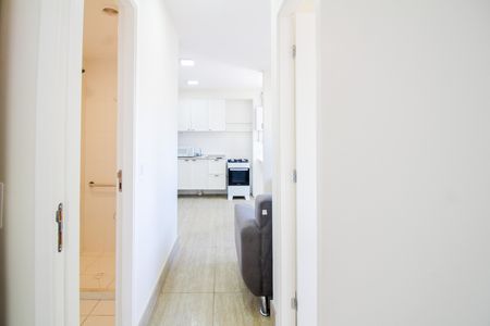 Apartamento para alugar com 37m², 2 quartos e sem vaga Apartamento para alugar com 37m², 2 quartos e sem vagaCorredor
