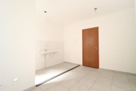 Sala de apartamento para alugar com 2 quartos, 45m² em Morada da Colina, Uberlândia