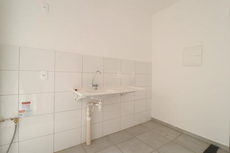 Cozinha de apartamento para alugar com 2 quartos, 45m² em Morada da Colina, Uberlândia