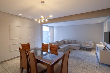 Sala de apartamento à venda com 4 quartos, 191m² em Castelo, Belo Horizonte