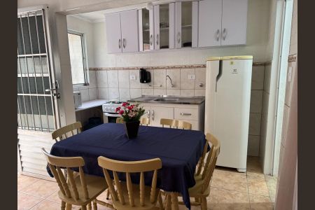 Cozinha de apartamento para alugar com 1 quarto, 40m² em Canto do Forte, Praia Grande