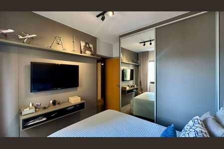 Quarto  de apartamento à venda com 4 quartos, 130m² em Buritis, Belo Horizonte