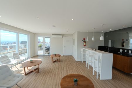 Studio para alugar com 33m², 1 quarto e 1 vaga Studio para alugar com 33m², 1 quarto e 1 vagaÁrea comum - Salão de festas