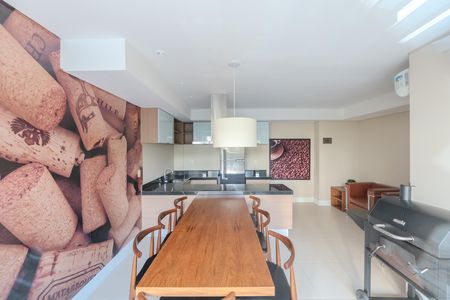 Studio para alugar com 33m², 1 quarto e 1 vaga Studio para alugar com 33m², 1 quarto e 1 vagaÁrea comum - Churrasqueira