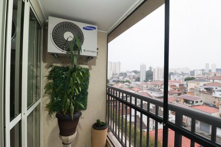 Varanda da Sala de apartamento para alugar com 2 quartos, 72m² em Parque Mandaqui, São Paulo