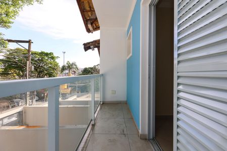 Varanda da Suíte de casa para alugar com 2 quartos, 88m² em Jardim Amalia, São Paulo