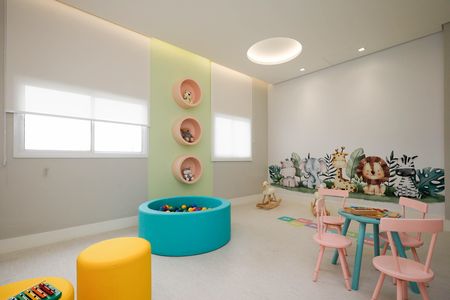 Studio para alugar com 41m², 2 quartos e sem vaga Studio para alugar com 41m², 2 quartos e sem vagaBrinquedoteca