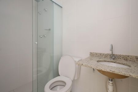 Studio para alugar com 41m², 2 quartos e sem vaga Studio para alugar com 41m², 2 quartos e sem vagaBanheiro