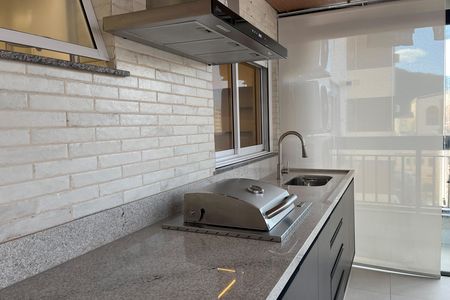 Varanda da Sala de apartamento para alugar com 2 quartos, 98m² em Marapé, Santos