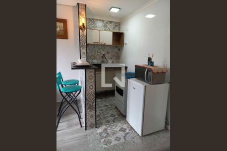 Cozinha de apartamento para alugar com 1 quarto, 33m² em Centro Histórico de São Paulo, São Paulo