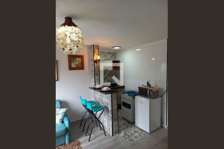 Cozinha de apartamento para alugar com 1 quarto, 33m² em Centro Histórico de São Paulo, São Paulo