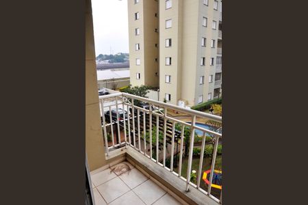 Apartamento à venda com 73m², 2 quartos e 1 vagaDetalhe - Varanda da Sala