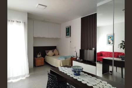Studio à venda com 35m², 1 quarto e sem vagaStúdio mobiliado - quarto