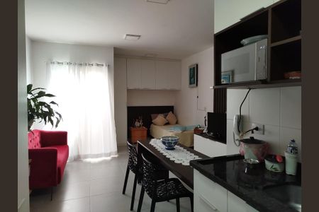 Stúdio mobiliado - quarto de kitnet/studio à venda com 1 quarto, 35m² em Vila Azevedo, São Paulo
