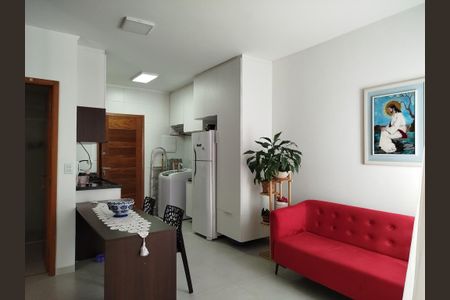 Studio à venda com 35m², 1 quarto e sem vagaStúdio mobiliado - sala e cozinha