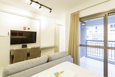 Studio de kitnet/studio para alugar com 1 quarto, 38m² em Indianópolis, São Paulo