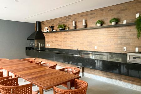 Studio para alugar com 38m², 1 quarto e sem vagaÁrea comum - Churrasqueira