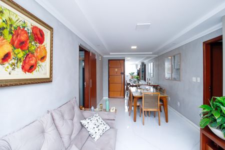 Sala de apartamento à venda com 4 quartos, 105m² em Buritis, Belo Horizonte