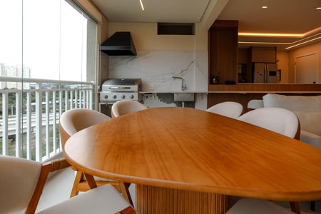 Varanda Gourmet de apartamento para alugar com 3 quartos, 88m² em Cezar de Souza, Mogi das Cruzes