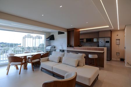 Apartamento para alugar com 88m², 3 quartos e 2 vagasSala