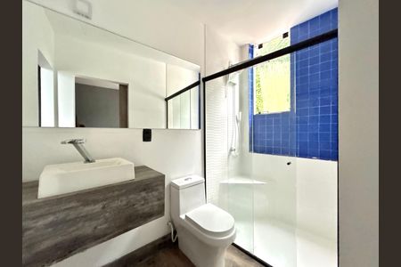 Casa para alugar com 130m², 2 quartos e 2 vagas Casa para alugar com 130m², 2 quartos e 2 vagasBanheiro da Suíte 2
