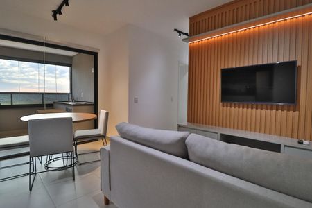 Sala de apartamento para alugar com 2 quartos, 68m² em Jardim Sul, Uberlândia