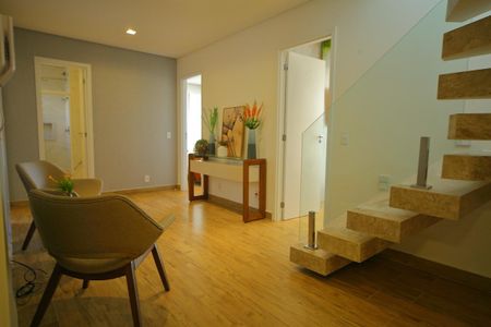 Sala de visita  de apartamento para alugar com 3 quartos, 114m² em Jardim do Mar, São Bernardo do Campo