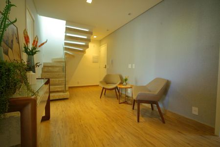 Sala de visita  de apartamento para alugar com 3 quartos, 114m² em Jardim do Mar, São Bernardo do Campo