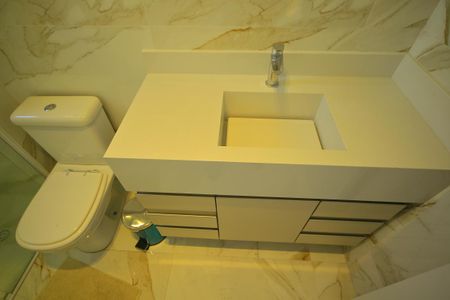 Apartamento para alugar com 114m², 3 quartos e 2 vagasBanheiro da Suíte 