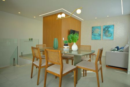 Apartamento para alugar com 114m², 3 quartos e 2 vagasSala/jantar/estar 