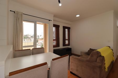 Sala de apartamento para alugar com 2 quartos, 54m² em Vila Valparaíso, Santo André