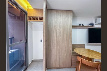 Studio para alugar com 32m², 1 quarto e sem vaga