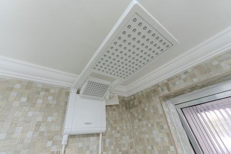 Banheiro de apartamento para alugar com 1 quarto, 40m² em Bela Vista, São Paulo