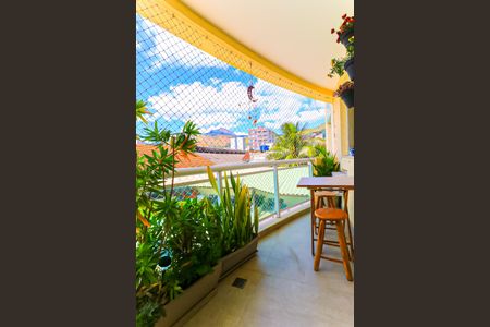 Varanda da Sala de apartamento à venda com 2 quartos, 62m² em Engenho de Dentro, Rio de Janeiro