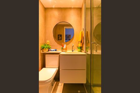 Apartamento à venda com 62m², 2 quartos e 1 vagaBanheiro Social