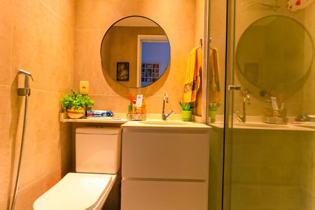 Apartamento à venda com 62m², 2 quartos e 1 vagaBanheiro Social
