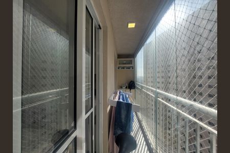 Varanda da Sala de apartamento à venda com 1 quarto, 28m² em Socorro, São Paulo