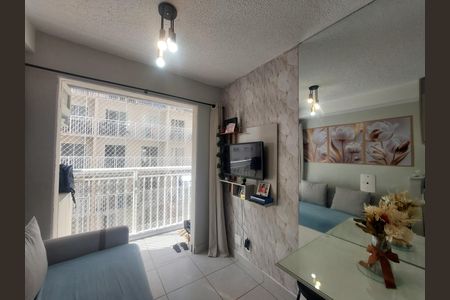 Sala de apartamento à venda com 1 quarto, 28m² em Socorro, São Paulo