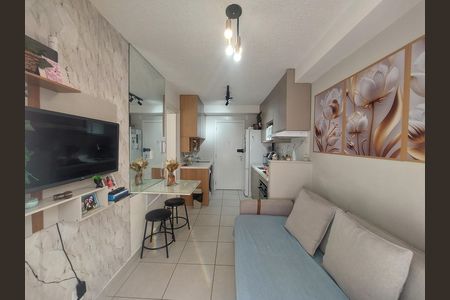 Sala de apartamento à venda com 1 quarto, 28m² em Socorro, São Paulo