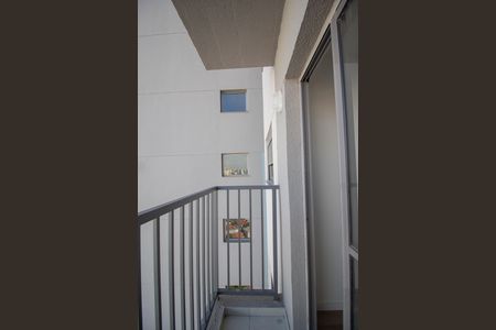 Varanda da Sala de apartamento para alugar com 2 quartos, 42m² em Vila Albertina, São Paulo