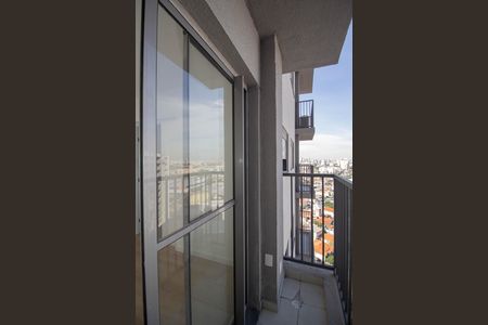 Varanda da Sala de apartamento para alugar com 2 quartos, 42m² em Vila Albertina, São Paulo