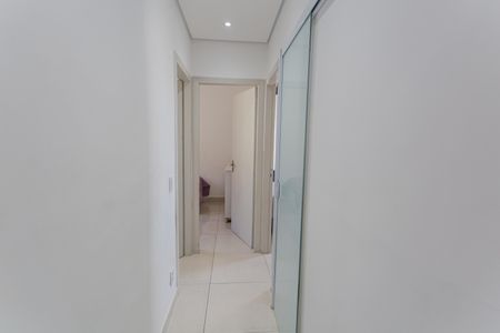 Corredor de apartamento para alugar com 3 quartos, 71m² em Santo Andre, Belo Horizonte